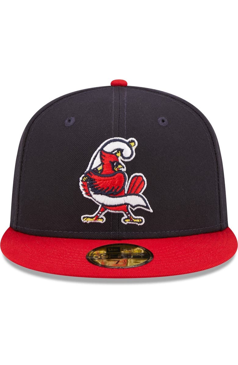 New Era Men's New Era Navy Springfield Cardinals Authentic Collection 59FIFTY Fitted Hat, Alternate, color, Navy