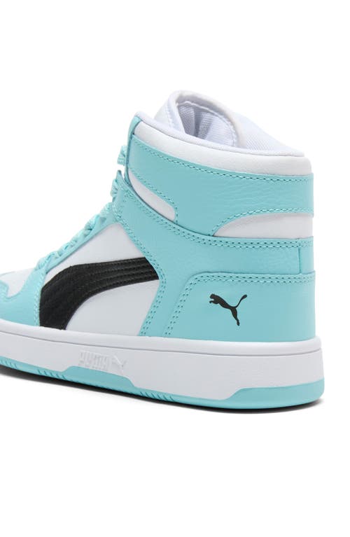 Puma Kids' Rebound Layup High Top Sneaker In Multi