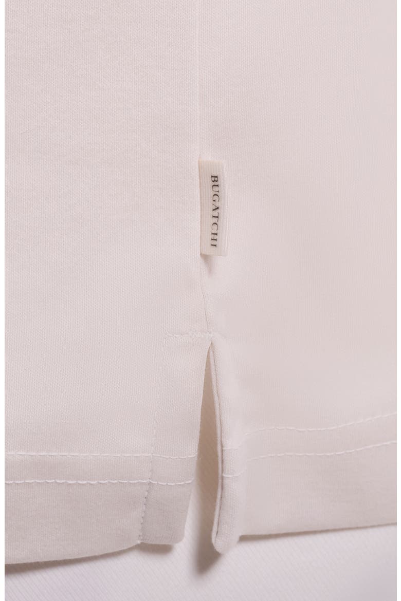 Pima Cotton Johnny Collar Polo, Alternate, color, IVORY