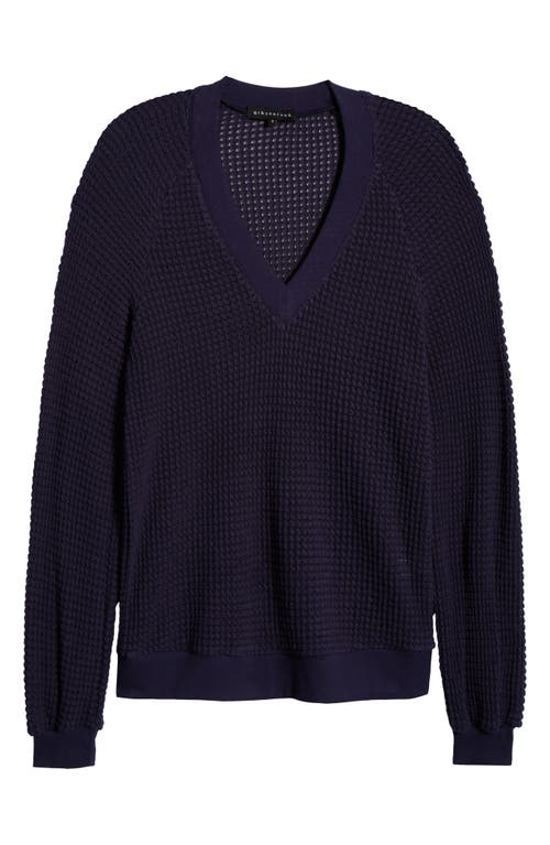 GIBSONLOOK GIBSONLOOK COURTSIDE OPEN STITCH SWEATER