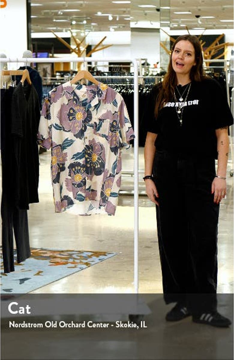 Floral Resort Shirt, sales video thumbnail