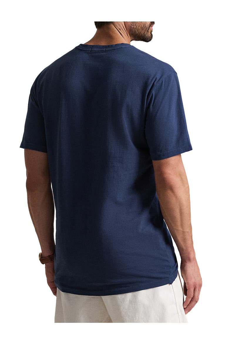 Big & Tall Polo 67 Graphic Tee, Alternate, color, DARK COBALT
