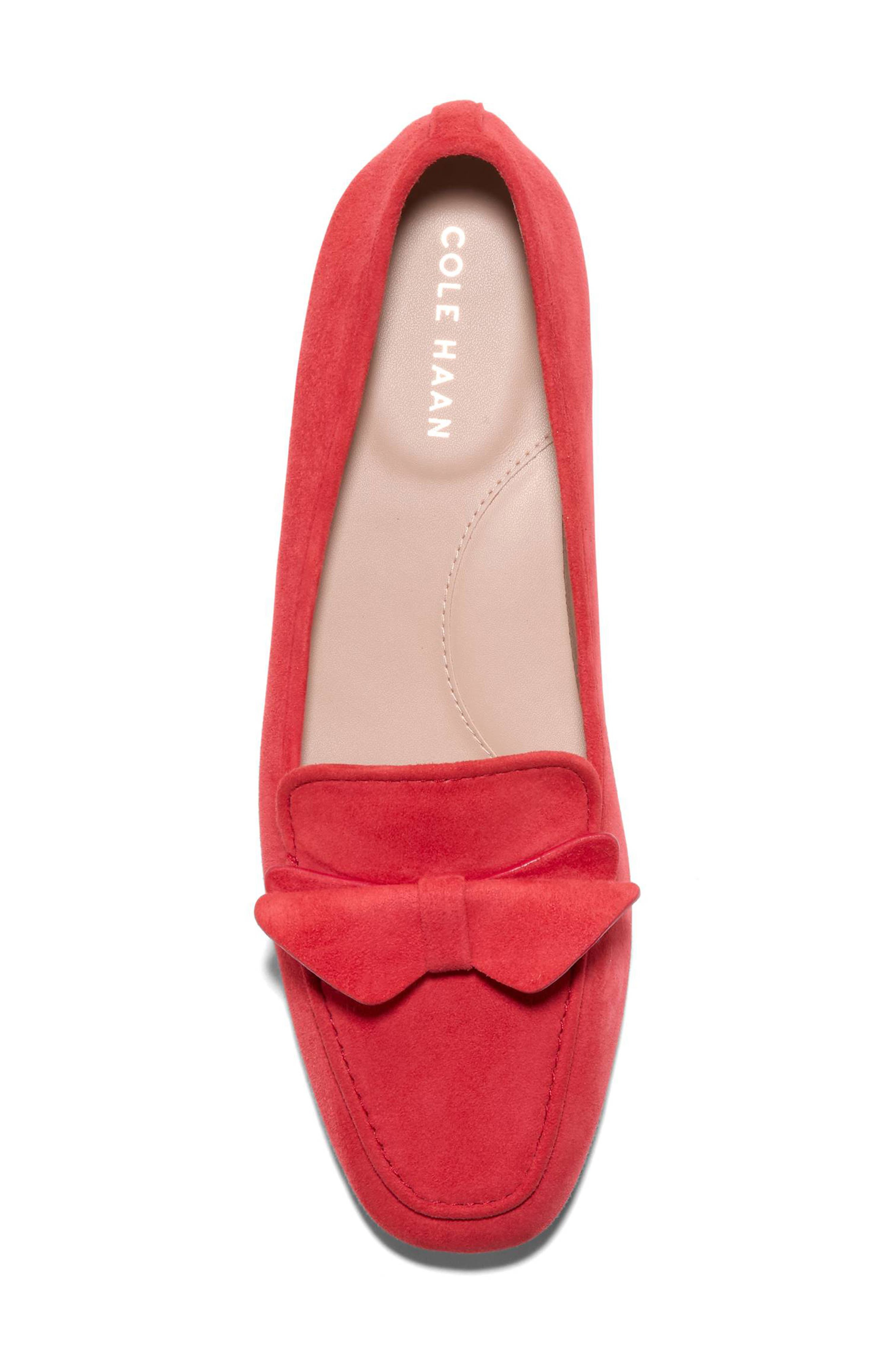 Payson Knot Loafer, Alternate, color, SALSA SUEDE