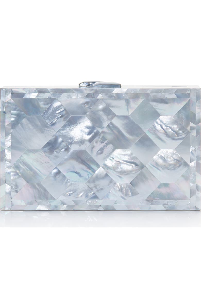 Freya Rose Athena Pale Blue Mother of Pearl Bag, Main, color, Pale Blue