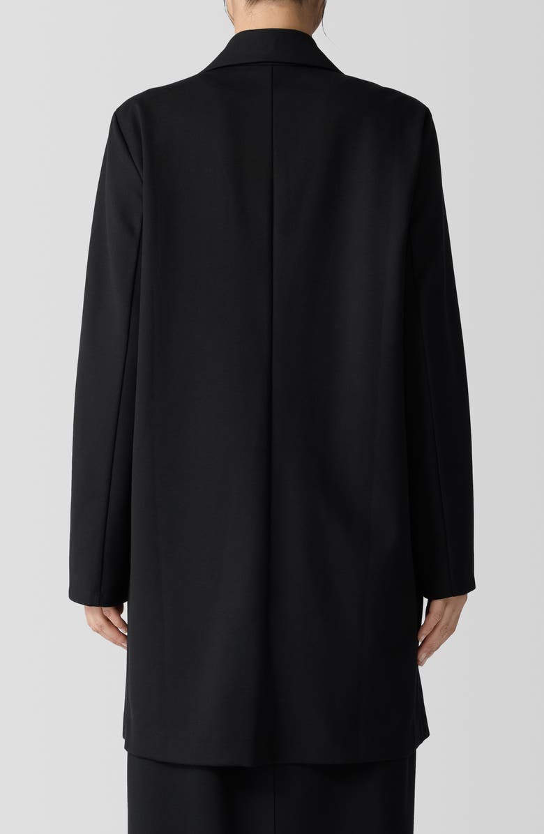 Eileen Fisher Long Blazer, Alternate, color, Black