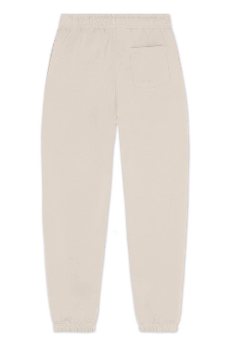 Butterfly Midweight Relaxed Fleece Track Pants, Alternate, color, Bone