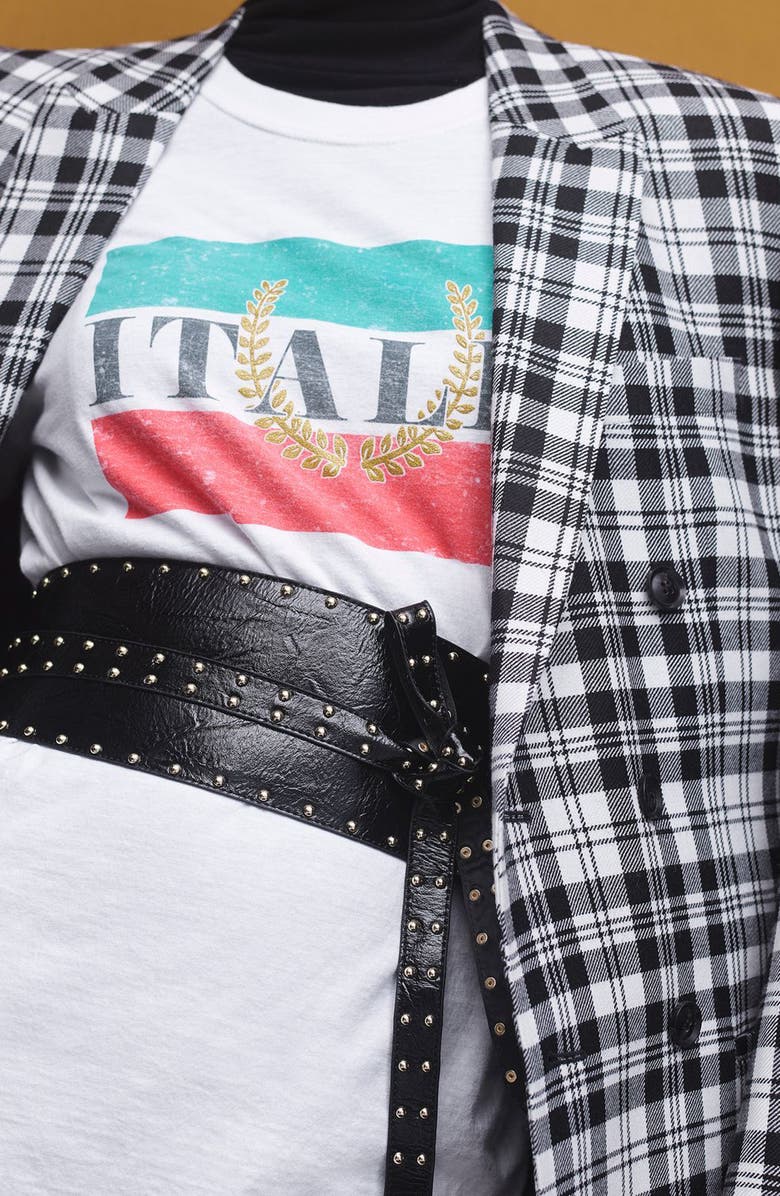 Topshop by Tee & Cake Italia Graphic Tee, Alternate, color,