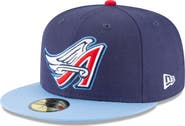 New Era Men's New Era Navy California Angels Cooperstown Collection Wool 59FIFTY Fitted Hat