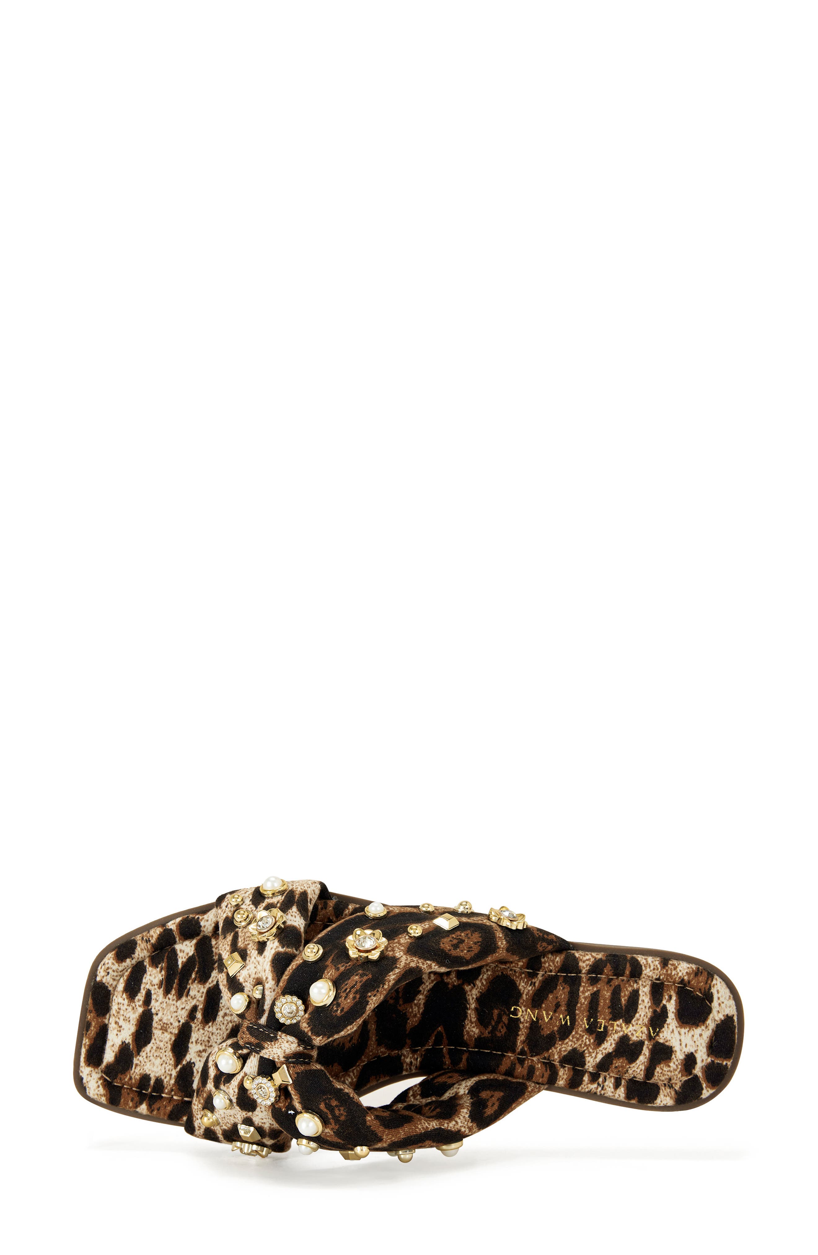 AZALEA WANG Ramsey Slide Sandal, Alternate, color, Leopard