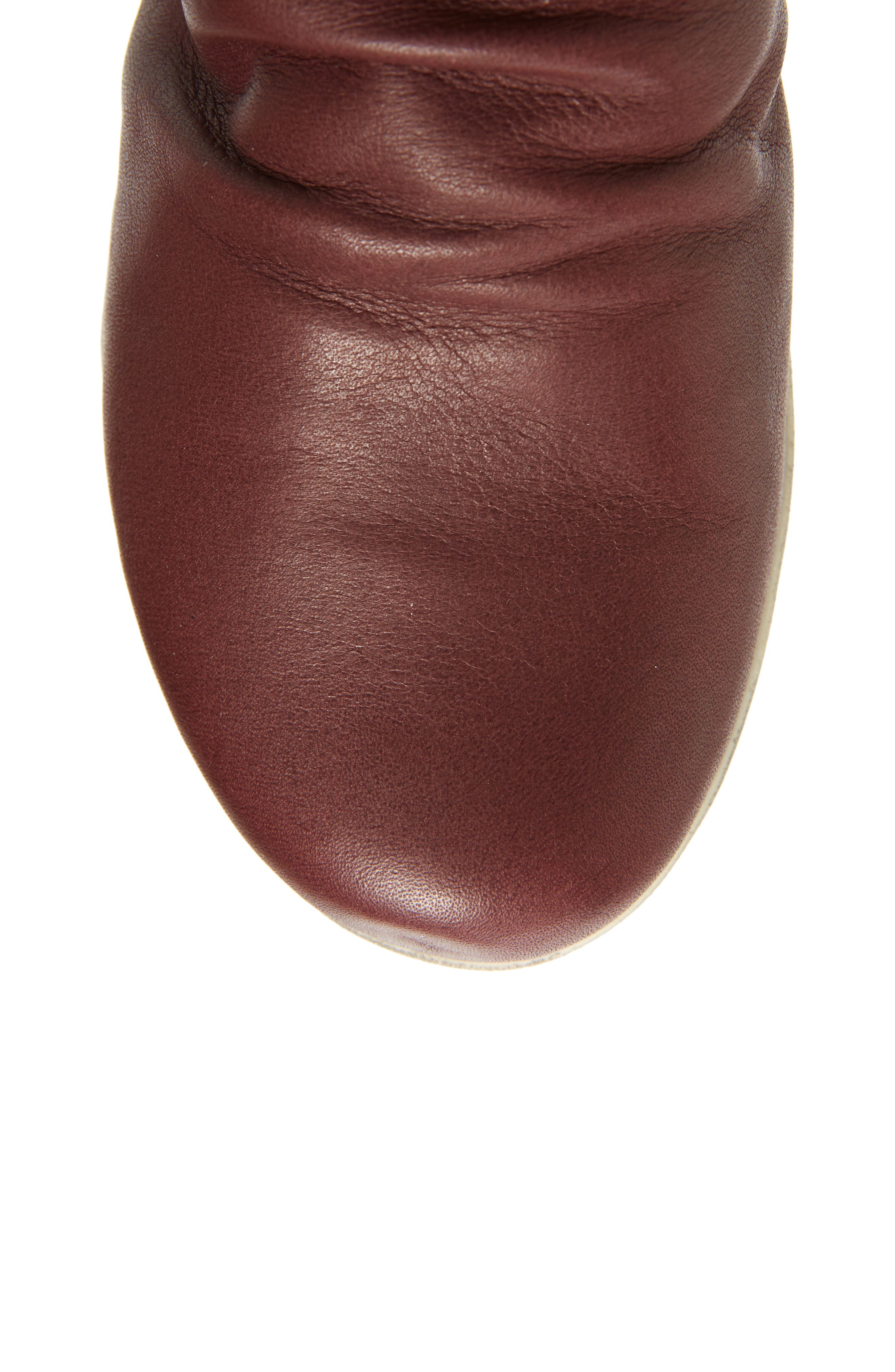 Avior Knee High Boot, Alternate, color, BORDEAUX LEATHER