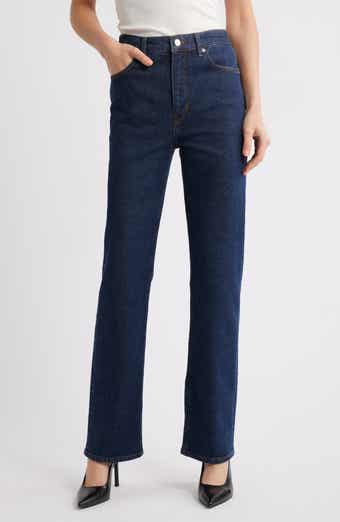 The Ruler High Waist Straight Leg Jeans