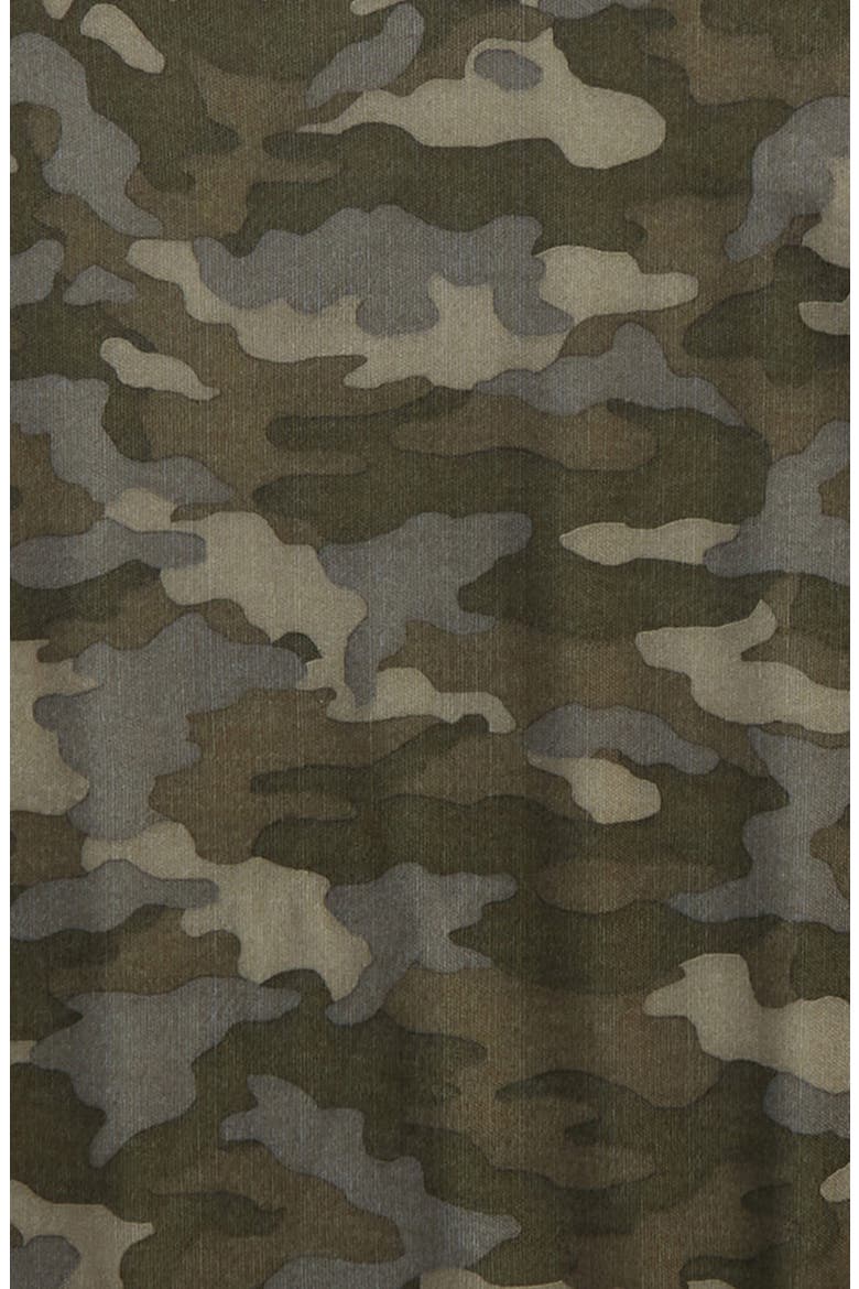 Kids' Print Two-Piece Jogger Pajamas, Alternate, color, OLIVE SARMA CAMO