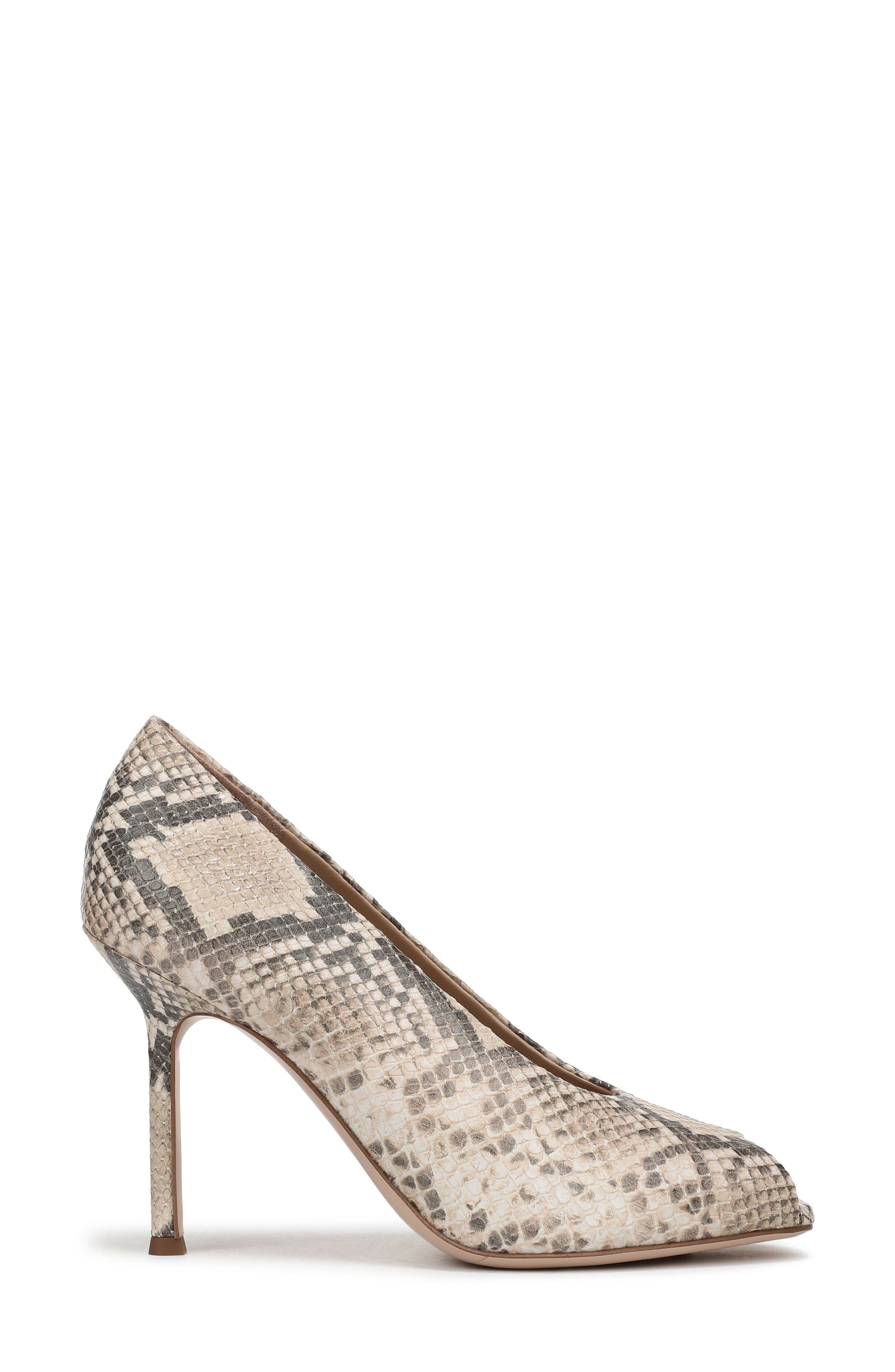 Yara Peep Toe Pump, Alternate, color, SOFT PINK PRINT
