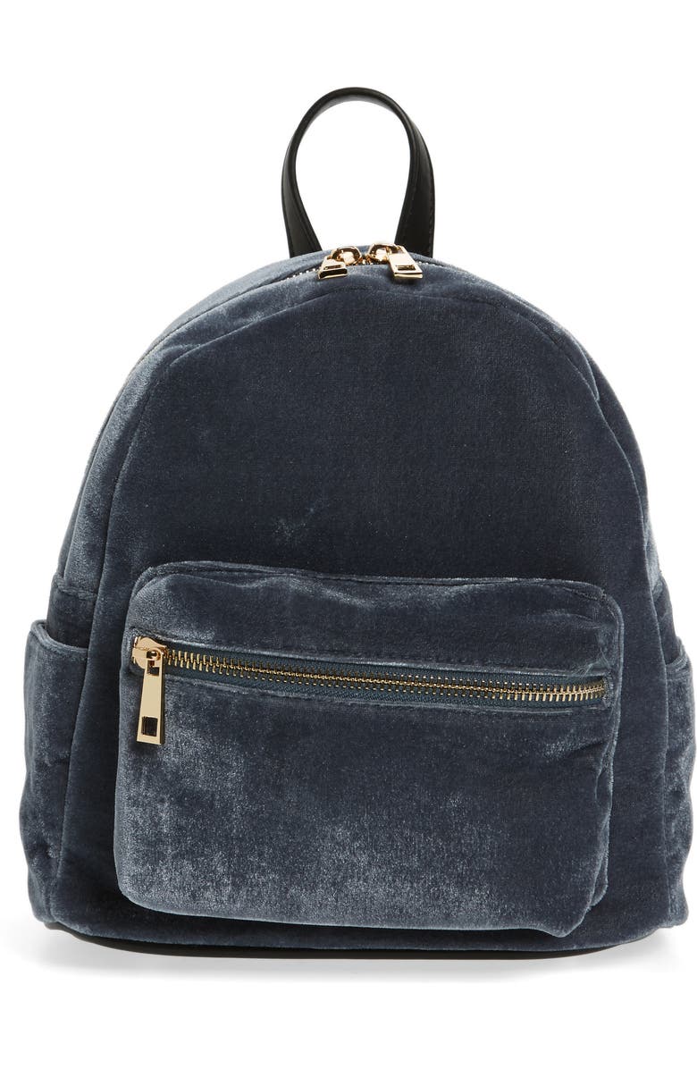 BP. Mini Velvet Backpack, Main, color,
