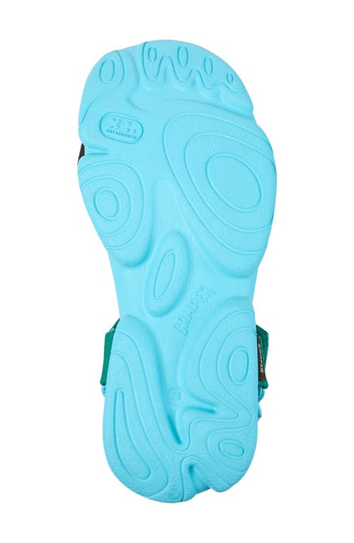 Camper Karst Sandal In Blue/green/black Multi