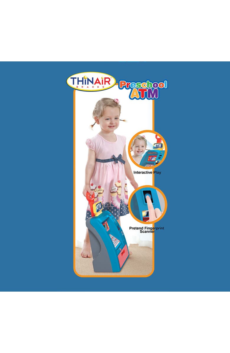 Playful Minds Atm, Lights & Sounds, Interactive Piggy Bank, Toy Money 3+, Alternate, color, Multicolored