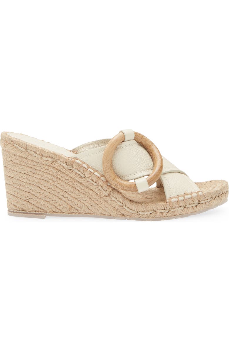 Pedro Garcia Orys Wedge Sandal, Alternate, color, Ivory Petitgrain-Oak