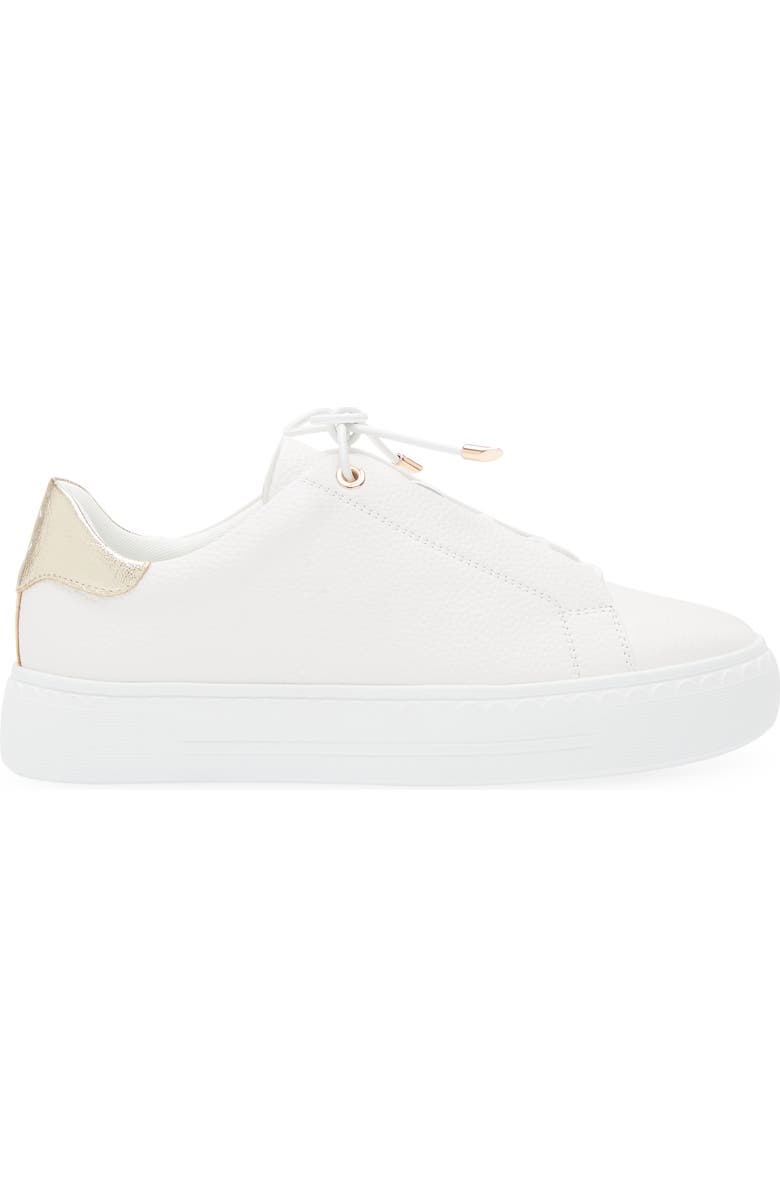 Regarde Le Ciel Nathaly Platform Sneaker, Alternate, color, White/Plati 7549