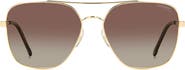 Carrera Eyewear 60mm Gradient Square Sunglasses