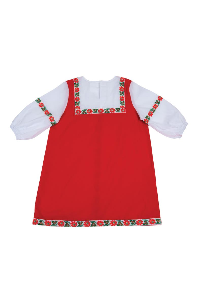 Kaplan Early Learning Company Festive Multiethnic Russian Sarafan Girl Garment, Alternate, color, 