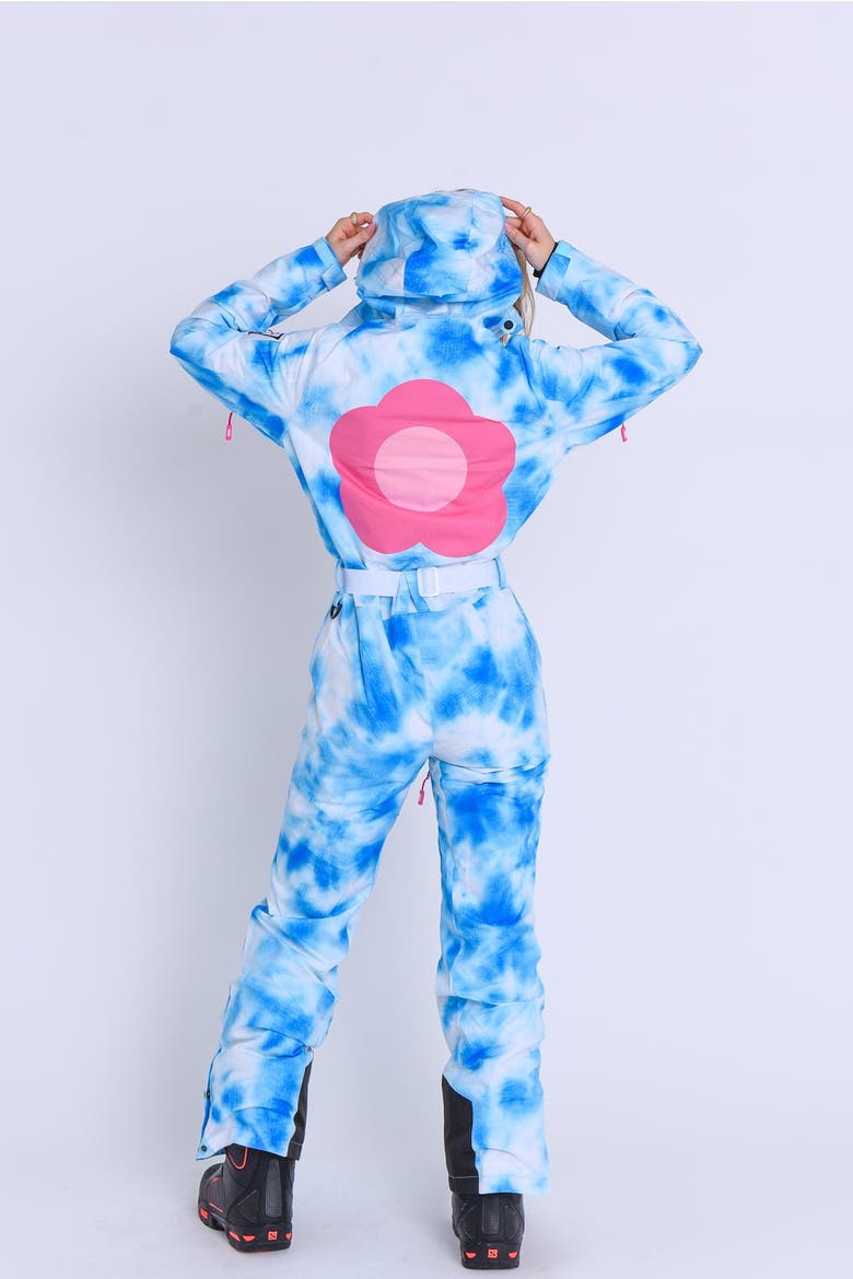 Blue Signature Ski Suit - Women's, Alternate, color, Blue & White