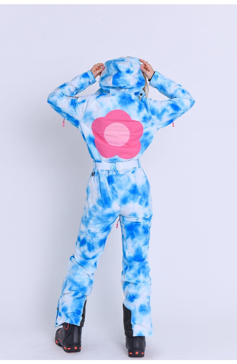 OOSC Blue Signature Ski Suit - Women's, Alternate, color, Blue & White