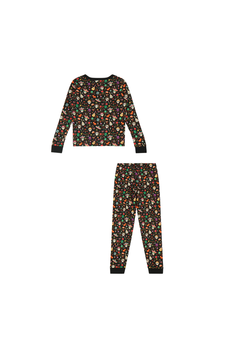 Mixed Up Clothing Día de los Muertos 2-Piece Set - Calaveras & Icons Print, Alternate, color, Día De Los Muertos