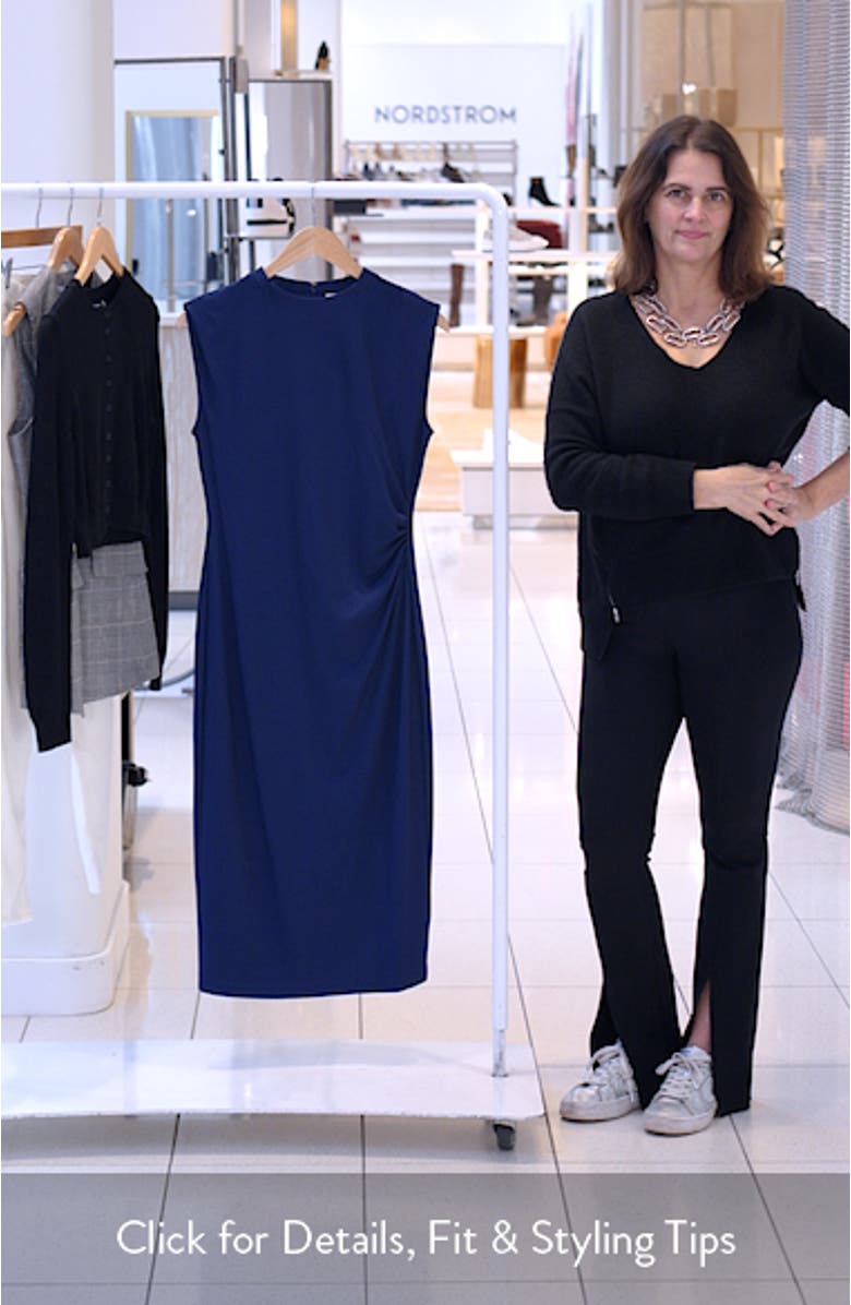 Darrius Stretch Jersey Dress, sales video thumbnail