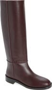 Gianvito Rossi Étrier Leather Knee High Boot