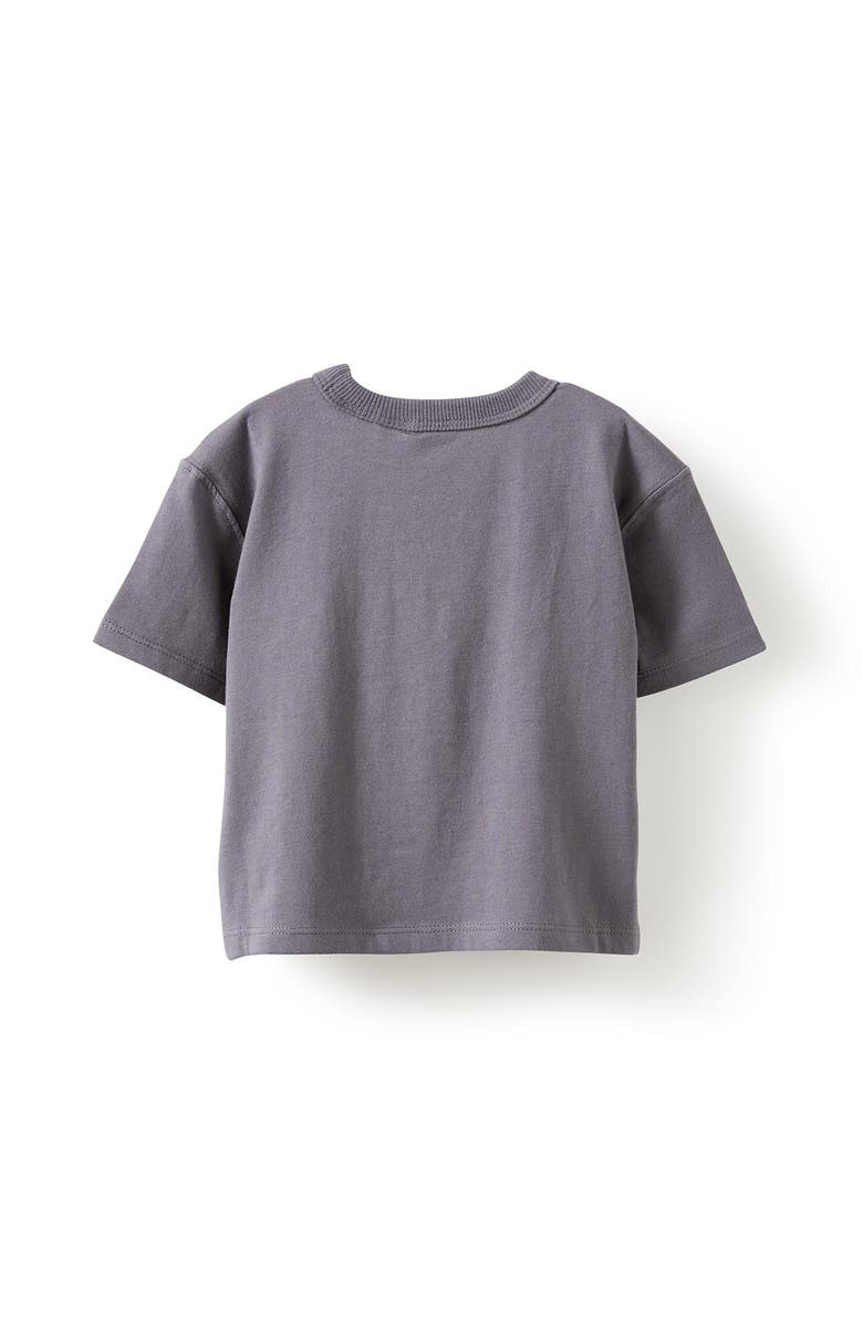 Cotton On Kids Bobbi Short Sleeve Lcn Tee, Alternate, color, Rabbit Grey Morgan Wallen