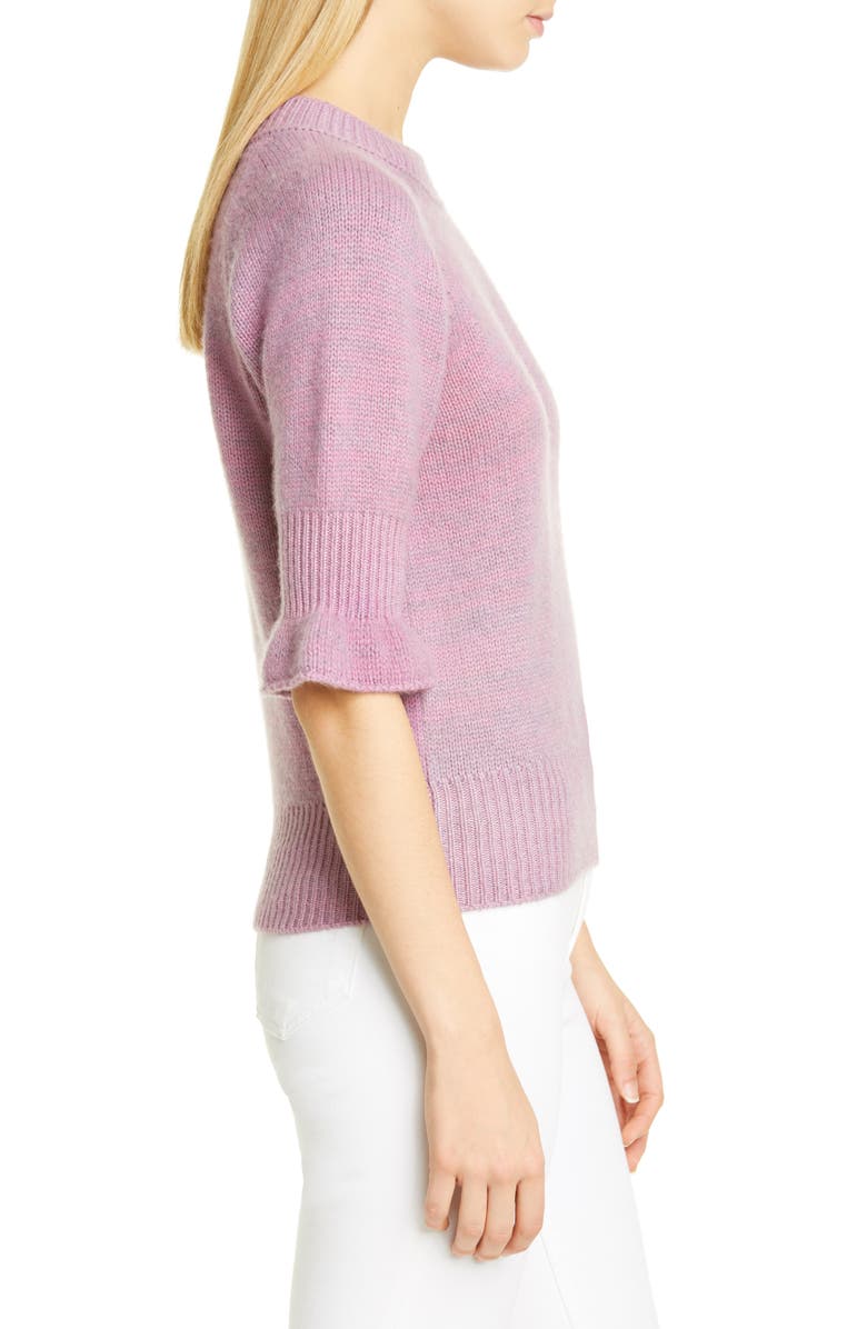 Brock Collection Flounce Cuff Cashmere Sweater, Alternate, color, 