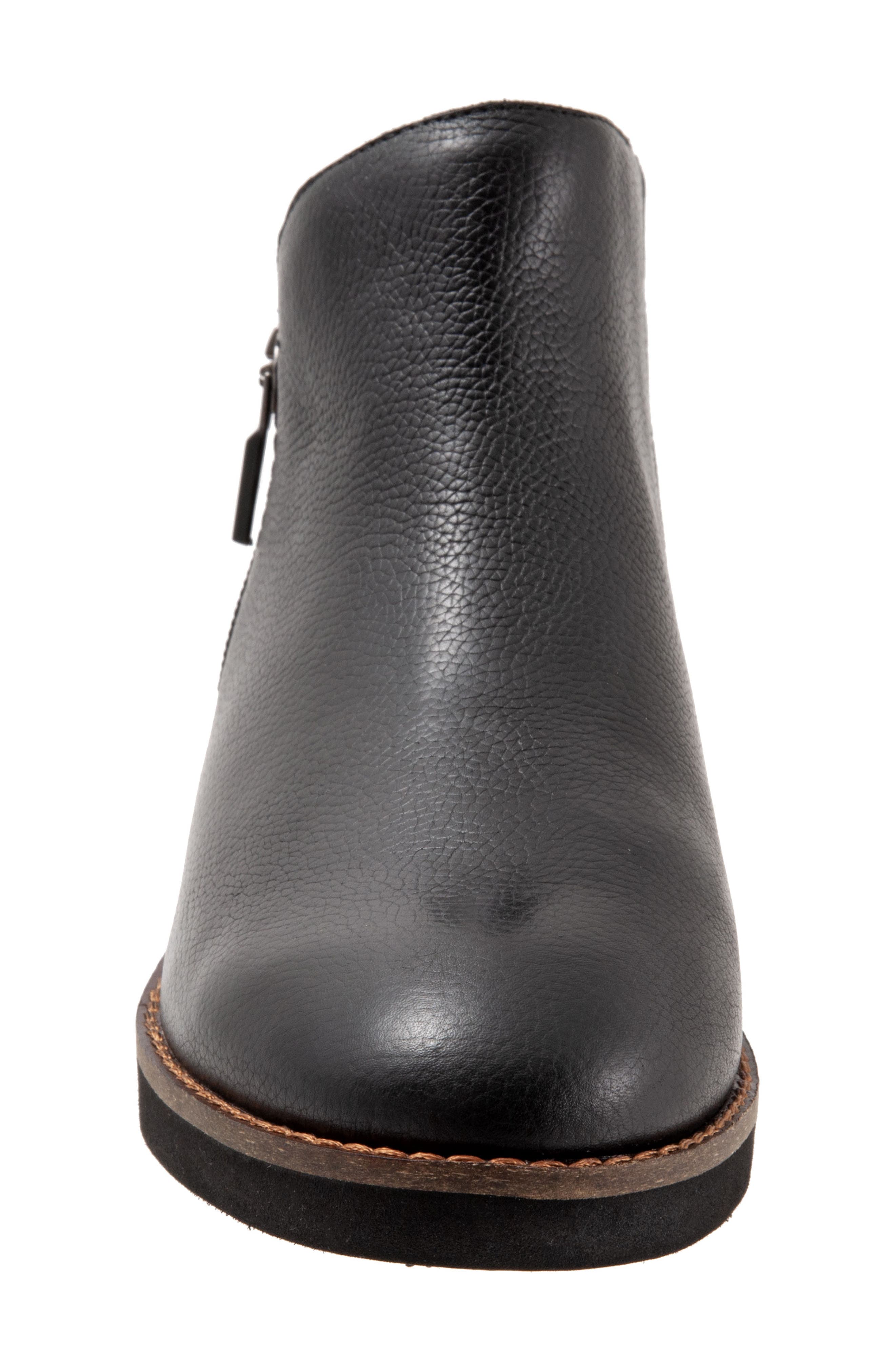 SoftWalk<sup>®</sup> Wesley Bootie, Alternate, color, Black Leather
