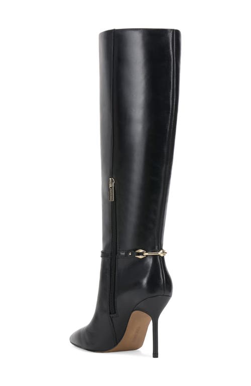 Vince Camuto Mirtha Pointed Toe Knee High Boot In Black
