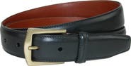 CrookhornDavis Men's Ciga Smooth 32mm Calfskin Leather Dress Belt