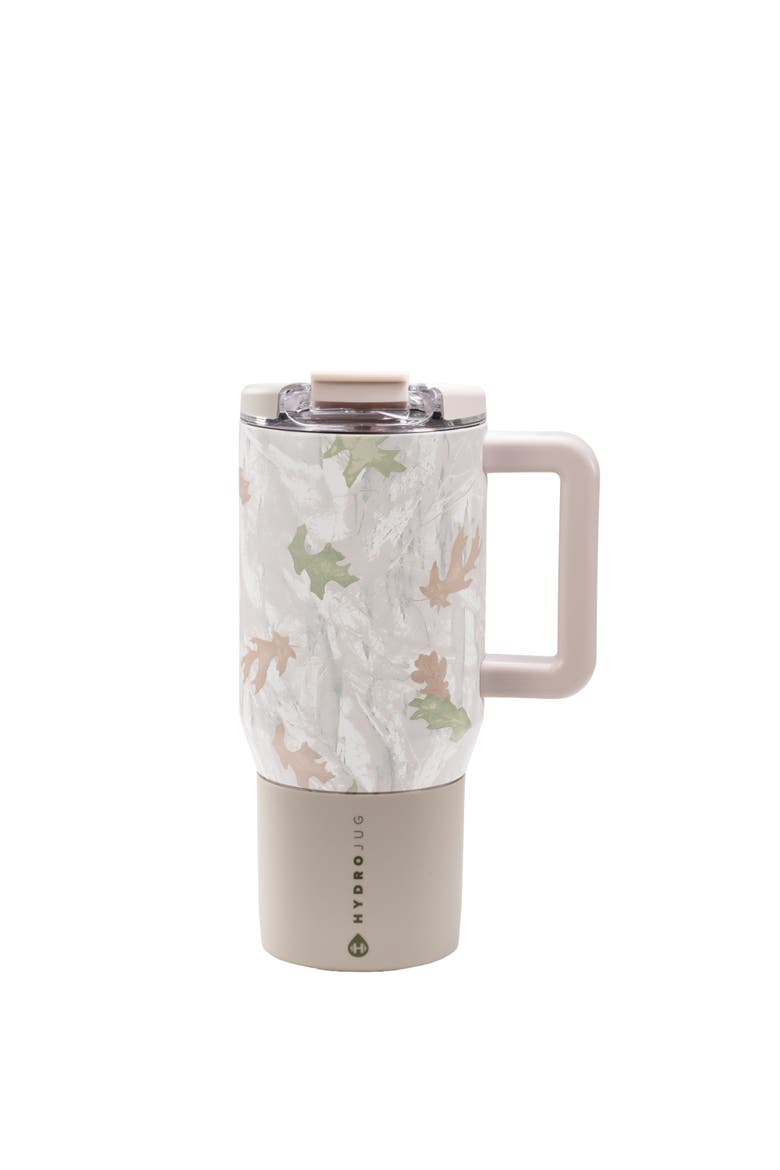 Coffee Traveler 20 oz - Leak-Resistant, Ceramic-Lined Insulated Travel Coffee Mug for Hot or Cold Drinks with Flip Lid, Main, color, Camo