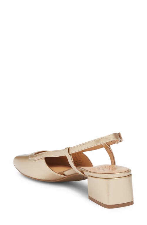 Naturalizer Harper Pump In Gold