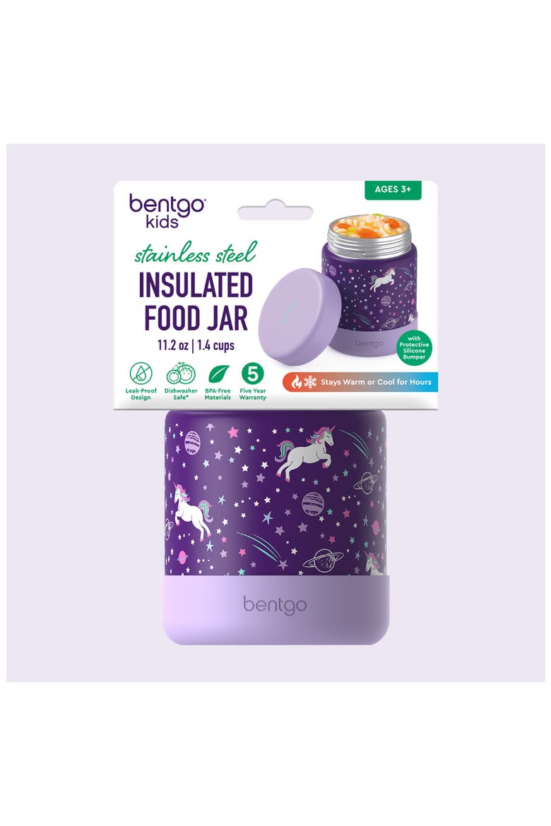 Kids' Insulated Stainless Steel Food Jar, Alternate, color, UNICORN