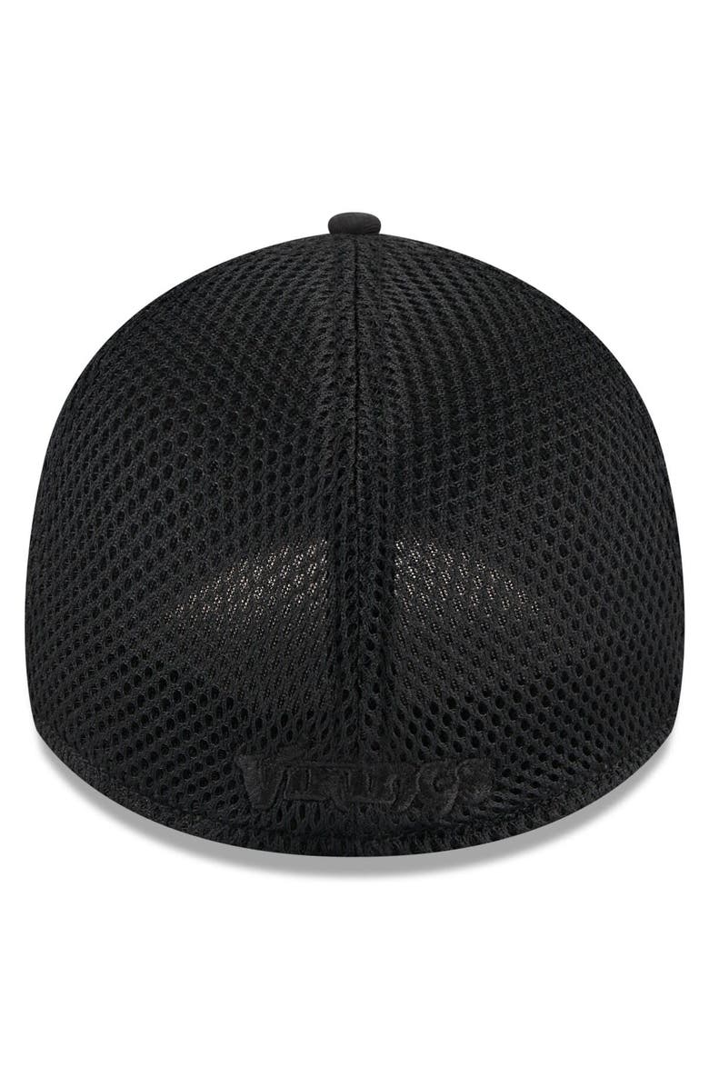 New Era Men's New Era Black  Minnesota Vikings  Main Neo 39THIRTY Flex Hat, Alternate, color, 