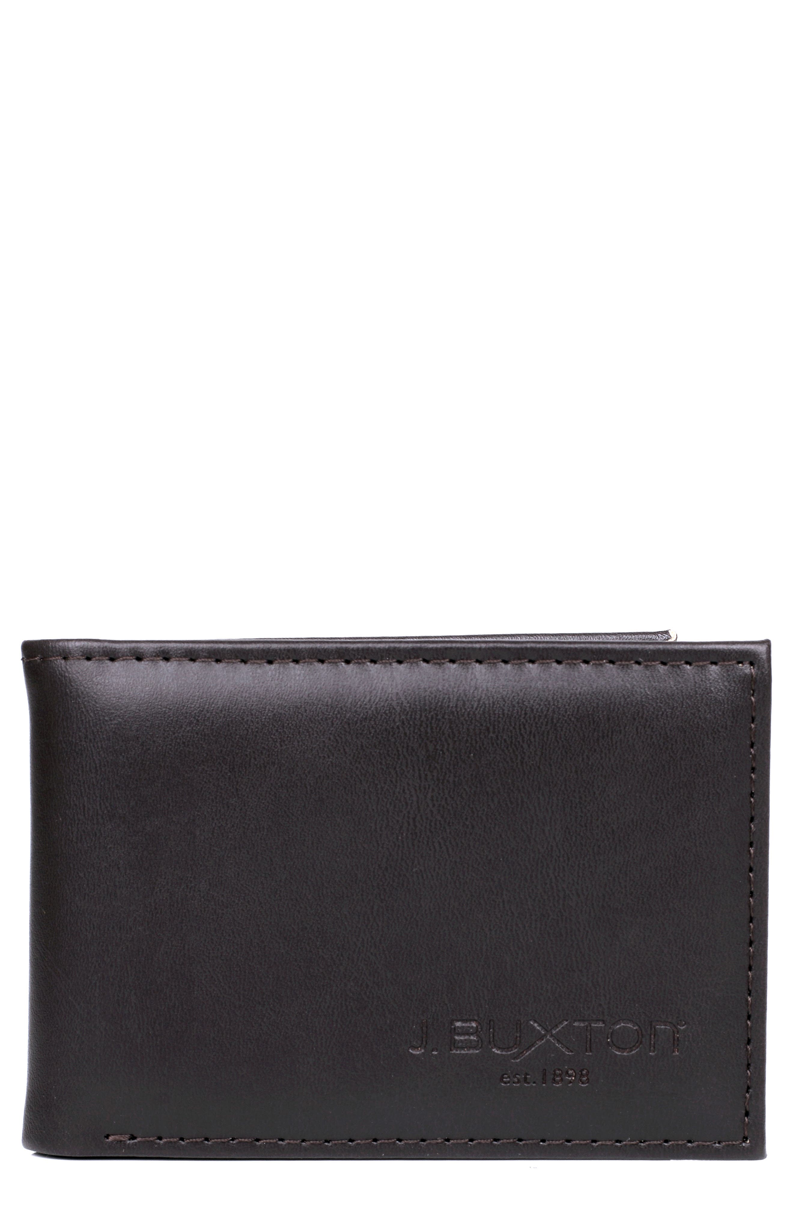 BUXTON Smooth RFID Bifold