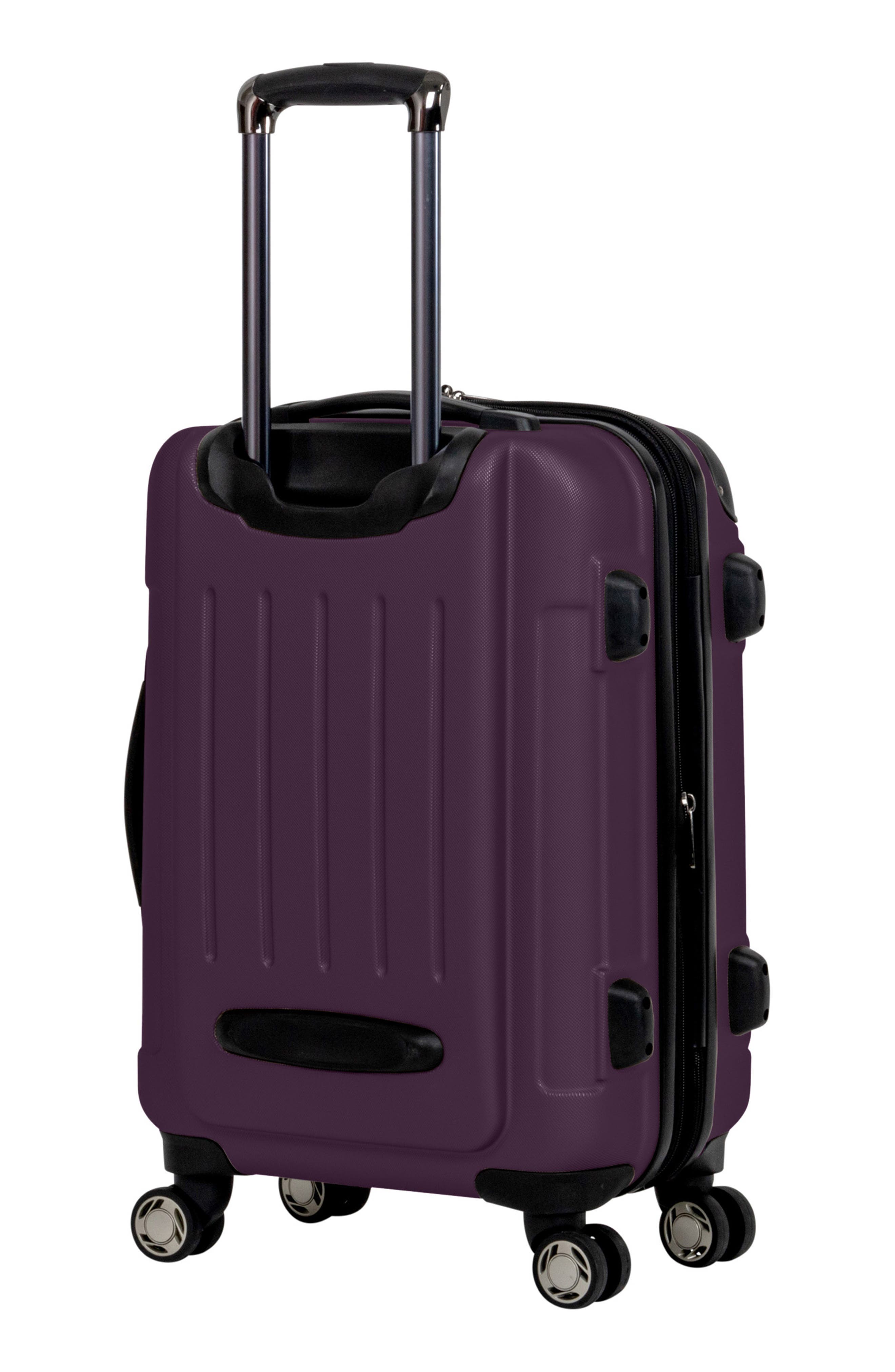 Kenneth Cole Renegade 20-Inch Carry-On Hardside Luggage, Alternate, color, Midnight Plum