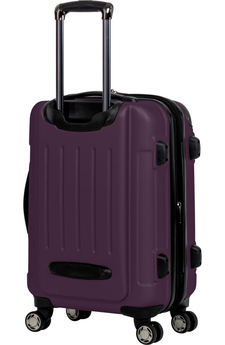 Kenneth Cole Renegade 20-Inch Carry-On Hardside Luggage, Alternate, color, Midnight Plum