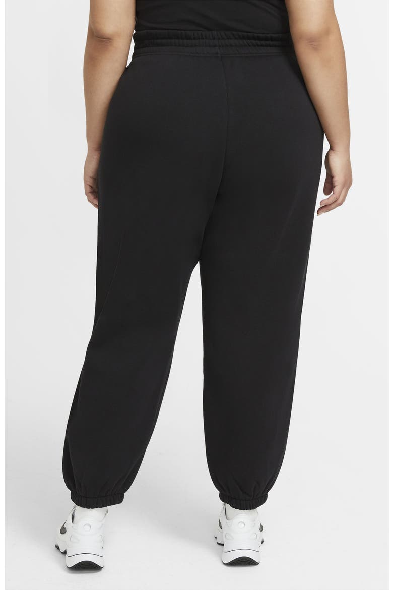 Sportswear Fleece Sweatpants, Alternate, color, BLACK/ WHITE