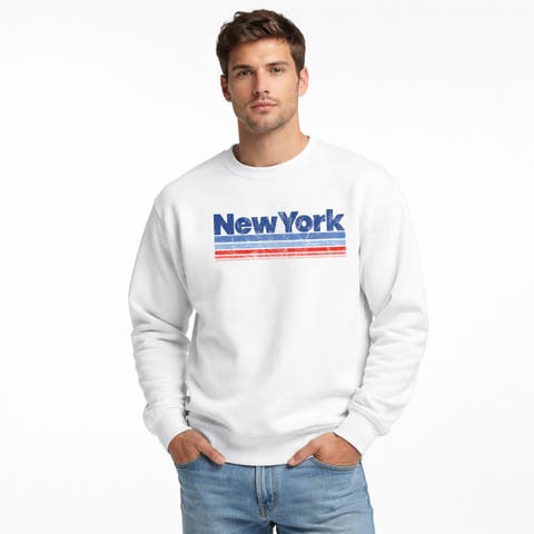 New York Retro Stripes Sweatshirt