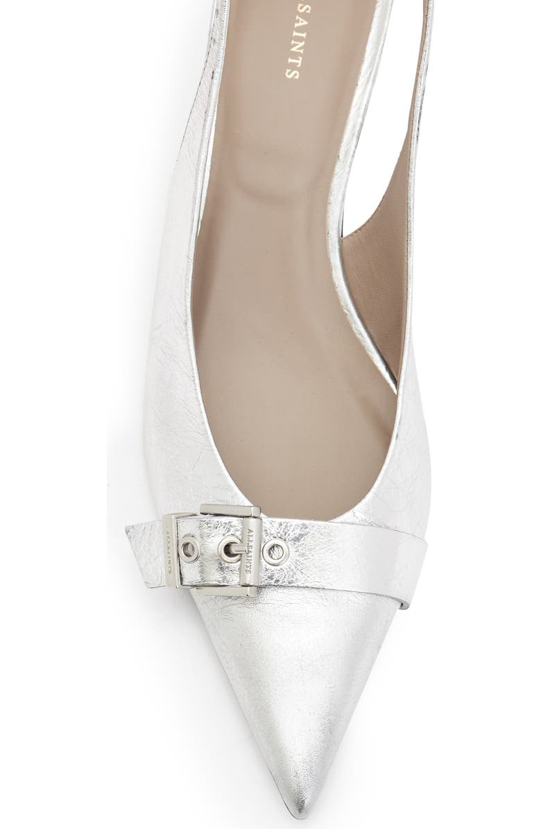 AllSaints Selina Pointed Toe Slingback Pump, Alternate, color,