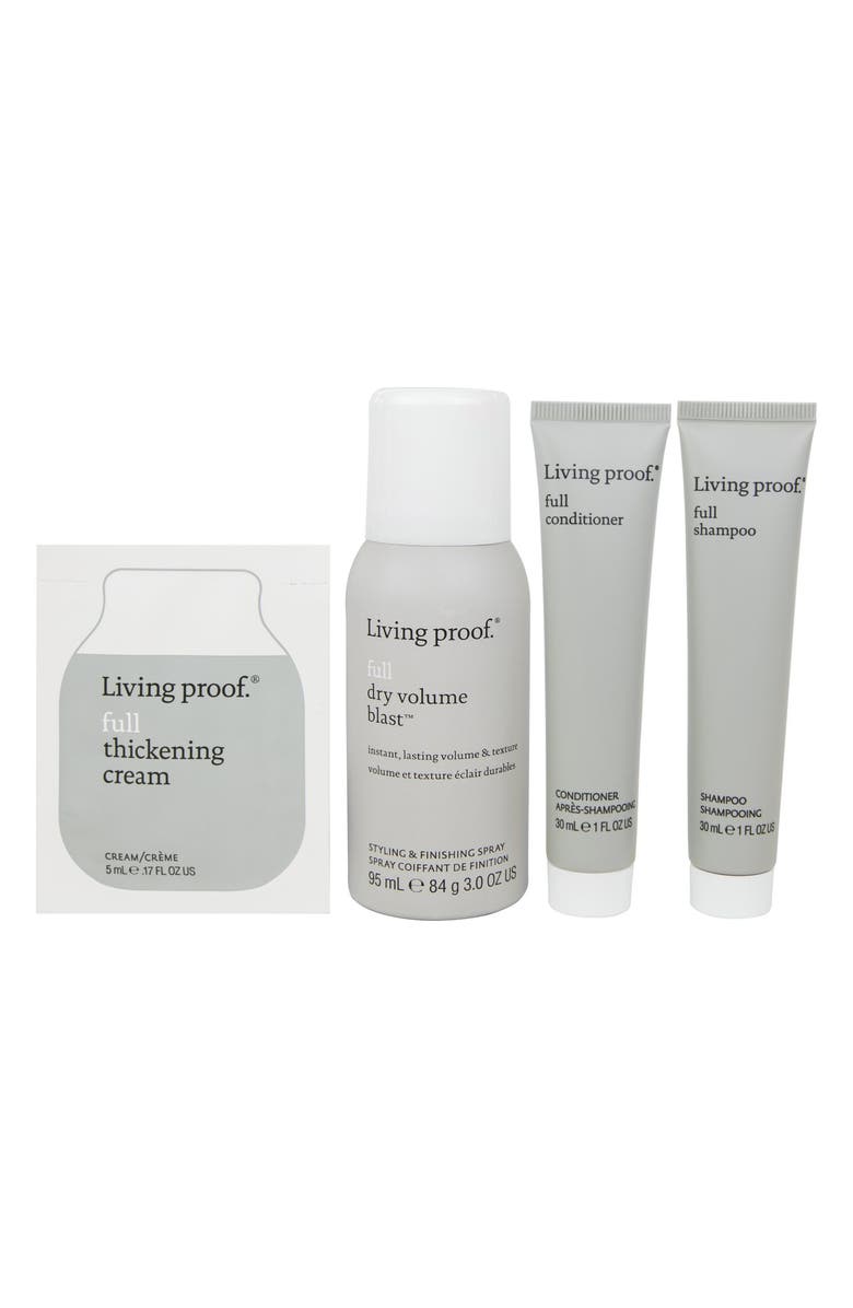Living proof<sup>®</sup> Fullness + Volume Mini Transformation Kit, Main, color, 