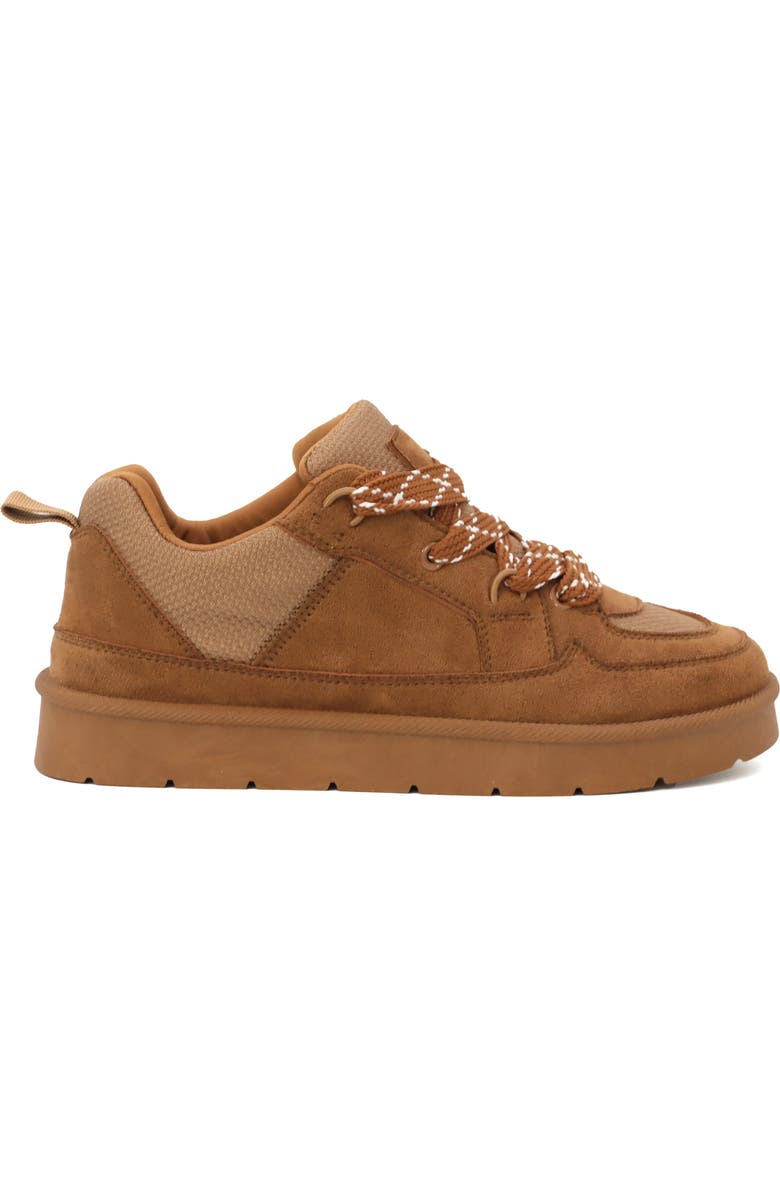 YOKI Pembroke Sneaker, Alternate, color, Cognac