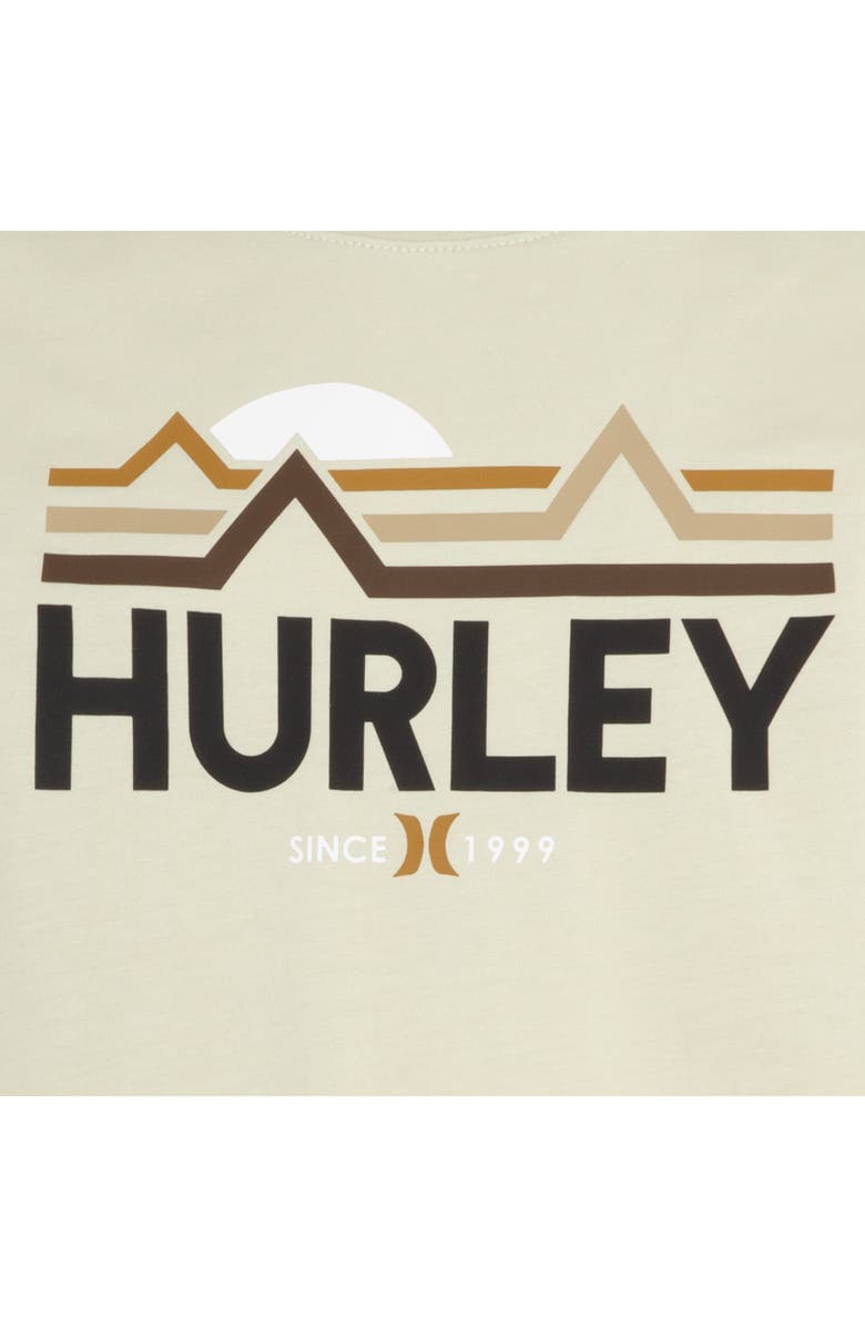 Hurley Kids' Mountain Horizon Long Sleeve Graphic T-Shirt, Alternate, color, Pistachio