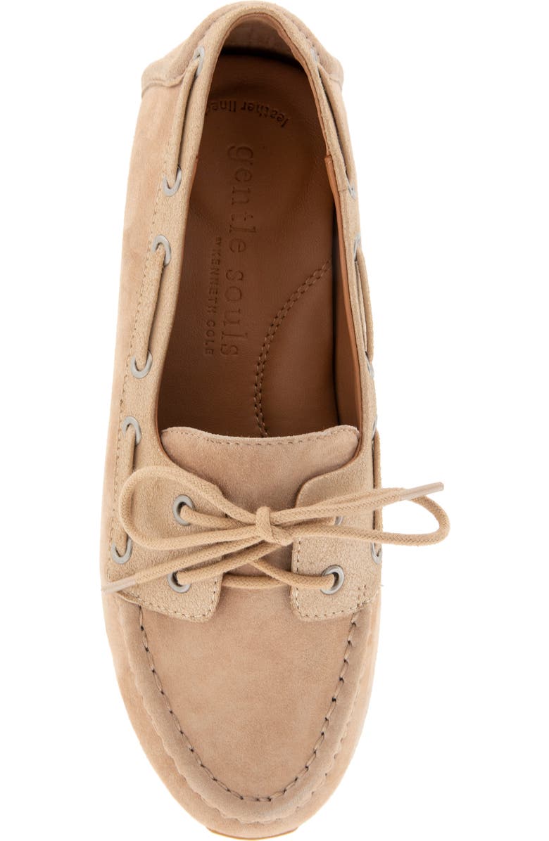 Gentle Souls Marina Mule, Alternate, color, Warm Sand Suede