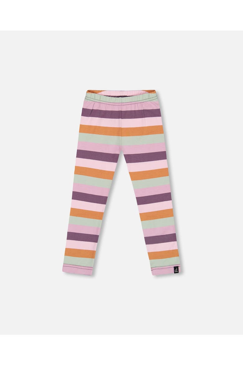Baby Girl's Jersey Leggings Multicolor Stripe, Main, color, Mutlicolor Stripe