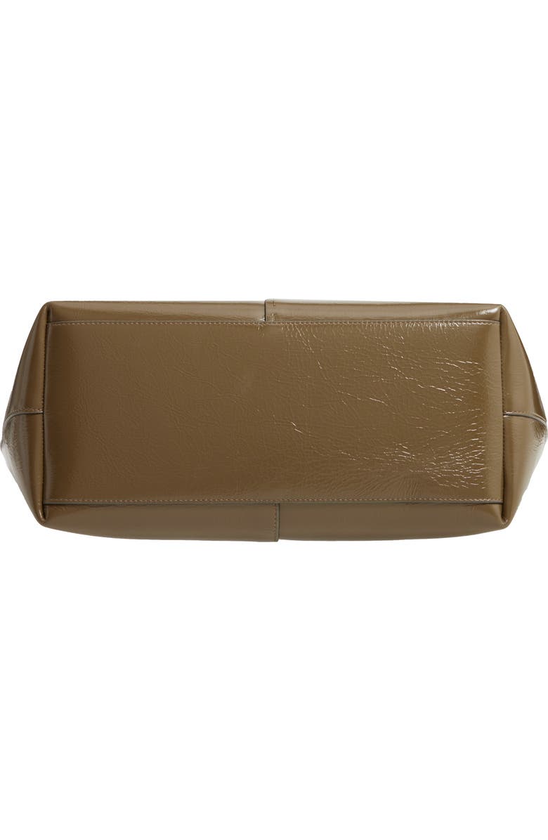 FRAME Medium Les Second Calfskin Leather Tote, Alternate, color,